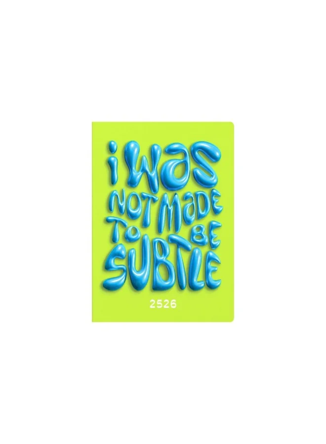 Collins Collins Affirmation 12 Month Planner, July 2025-July 2026 Week-to-View Diary, A5 Hard Cover, Green