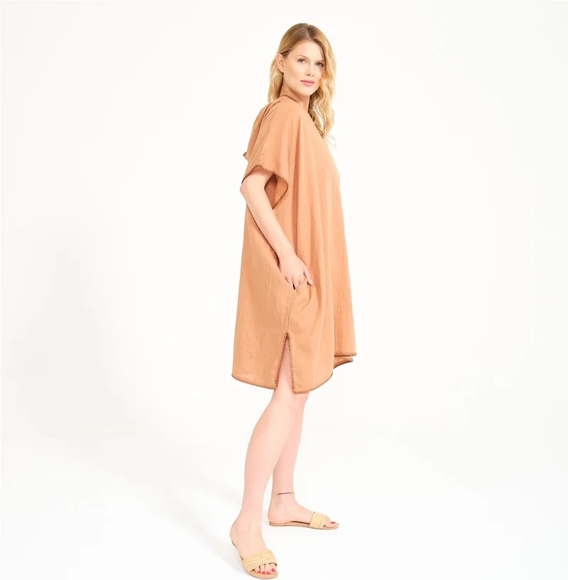 ميسبيغا Unisex Muslin Hooded Surf Adult Poncho