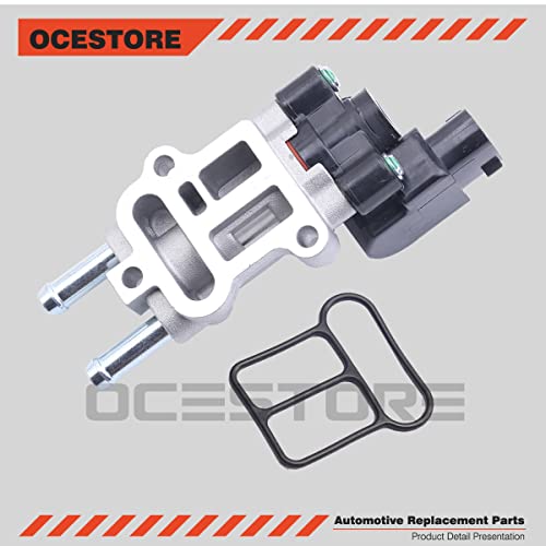 OCESTORE Idle Control Valve, 22270-0D040 Replacement Part for 2002-2006 Corolla, 2003-2006 Matrix, 2003-2006 Vibe - 222700D040 IACV IAC Valve Black - Image 3