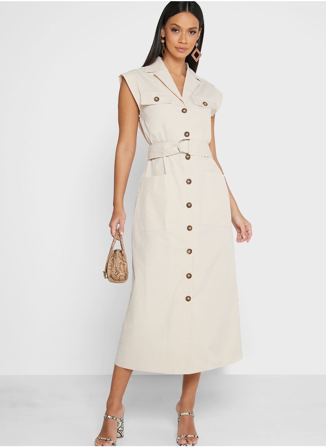 Button Down Belted Dress - https://f.nooncdn.com/p/pzsku/Z5B81BC38B661D4C1E8ACZ/45/_/1698922413/06c2350d-bed9-4db5-b12f-07ba709ee9f4.jpg?format=jpg&width=original