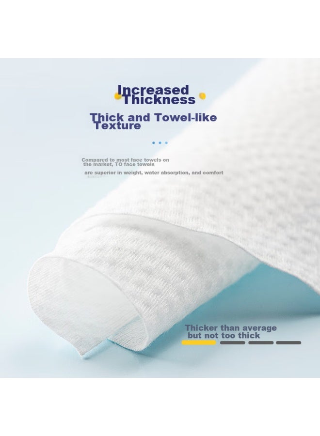 Ito Disposable Face Towels, 70 Sheets * 3 Rolls, Hanging Facial Cleansing Wipes, Thickened Face Towels, Soft And Fluffy - Image 5