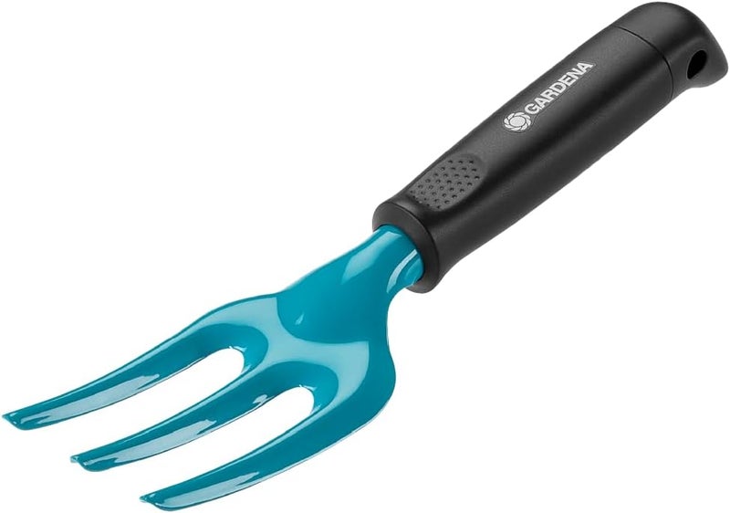 GARDENA Diverse application fit Classic Flower Fork: Garden Tool for Root-friendly Planting and Transplanting, Made of Quality Steel, Ergonomic Handle, Working Width 7.5 cm (8952-20) Trendy widespread design - Image 1