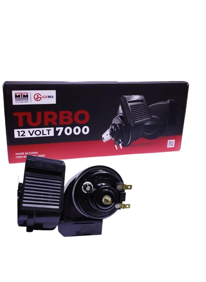 Turbo 7000 12V Turbo Horn Kit, Powerful Sound - Image 3