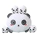 SQEQE Panda Mommy Stuffed Animal with 4 Baby Pandas Super Soft Cartoon Hugging Toy Gifts for Girls Boys Birthday - Image 4