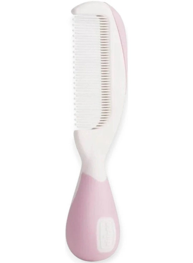 شيكو فرشاة ومشط شيكو، لون وردي، مناسب للأطفال من عمر 0 ​​أشهر فما فوق - Image 3