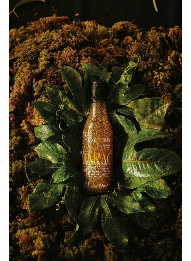 - Ekos Maracujá Soothing Exfoliating Shower Gel - Essential Fatty Acids - 97% Natural - Body Wash - Vegan Skin Care - Brazilian Beauty Secrets - Self Care & Body Care - 6.2 Fl Oz (185Ml)