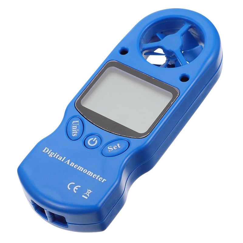 Digital Hygrothermograph Handheld Wind Speed Temperature Humidity Gauge for HVAC - Image 2