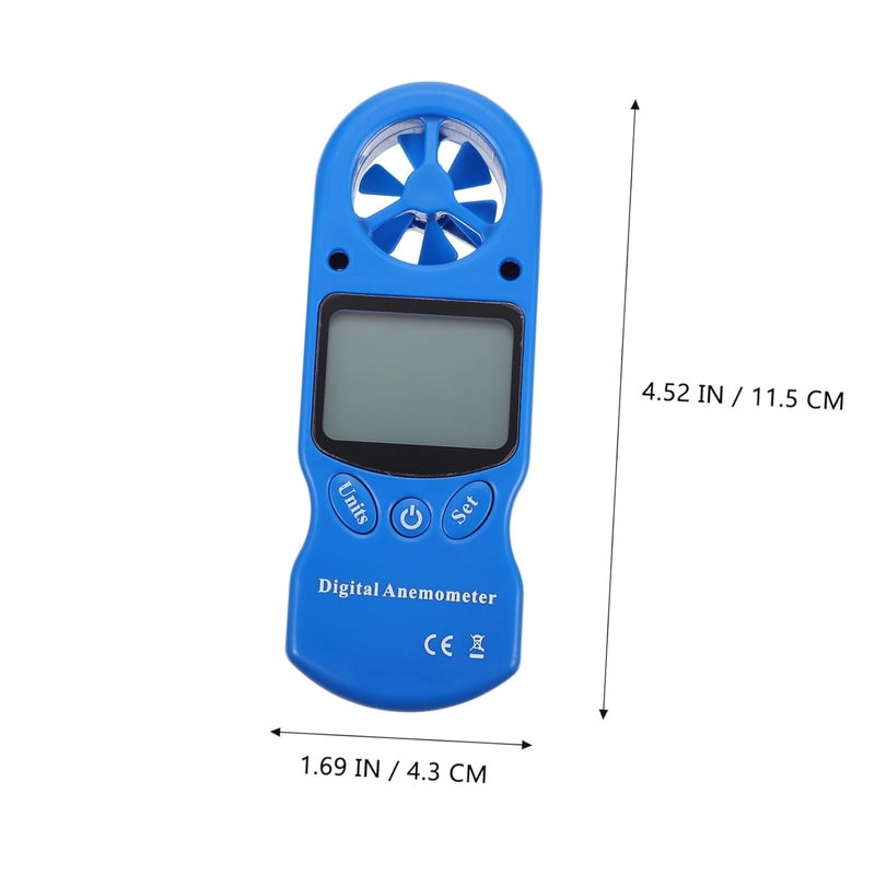 Digital Hygrothermograph Handheld Wind Speed Temperature Humidity Gauge for HVAC - Image 5