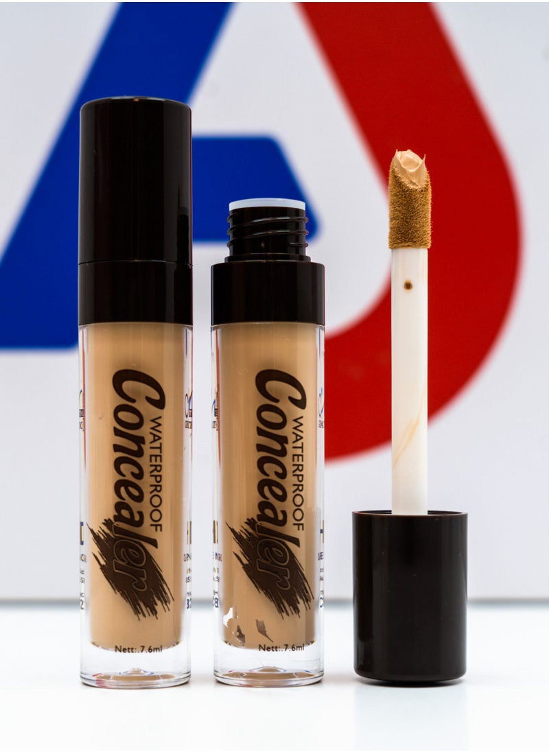 Menow - Waterproof Concealer HD Oil Free Non Gras 7.6 ml - No. 4 - Image 1