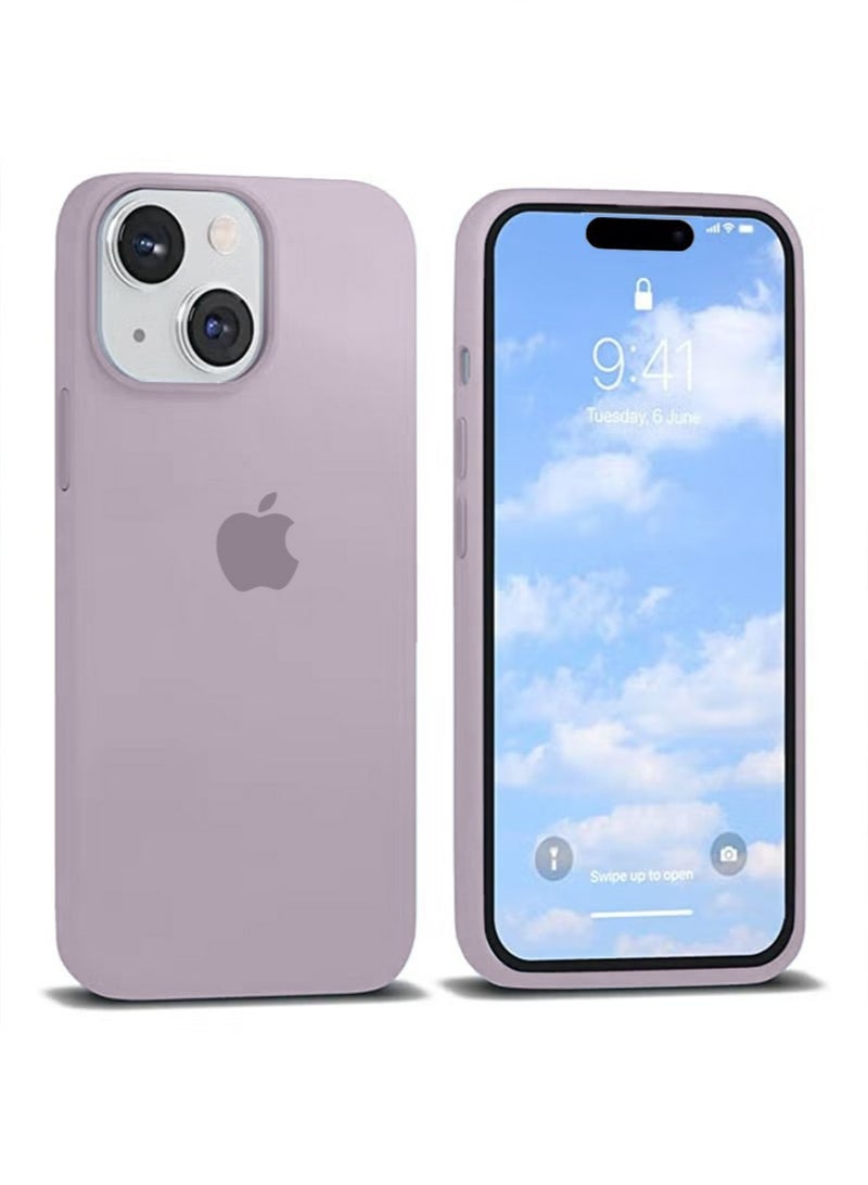 iPhone 15 Plus Mobile Case Cover with Soft Liquid Silicone Protection Anti-Scratch Shockproof Accessories Slim Protective Back Cover with Comfortable Hold Touch Feeling and Anti-fingerprint - Image 1