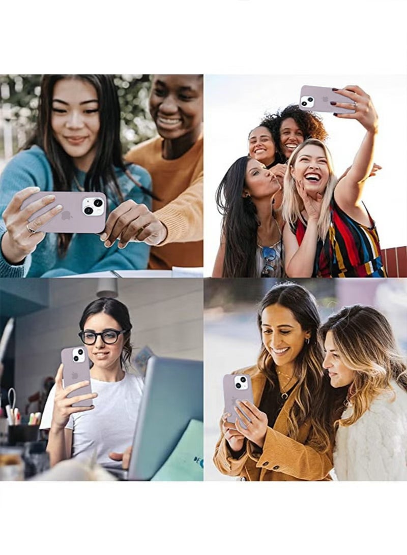 iPhone 15 Plus Mobile Case Cover with Soft Liquid Silicone Protection Anti-Scratch Shockproof Accessories Slim Protective Back Cover with Comfortable Hold Touch Feeling and Anti-fingerprint - Image 5