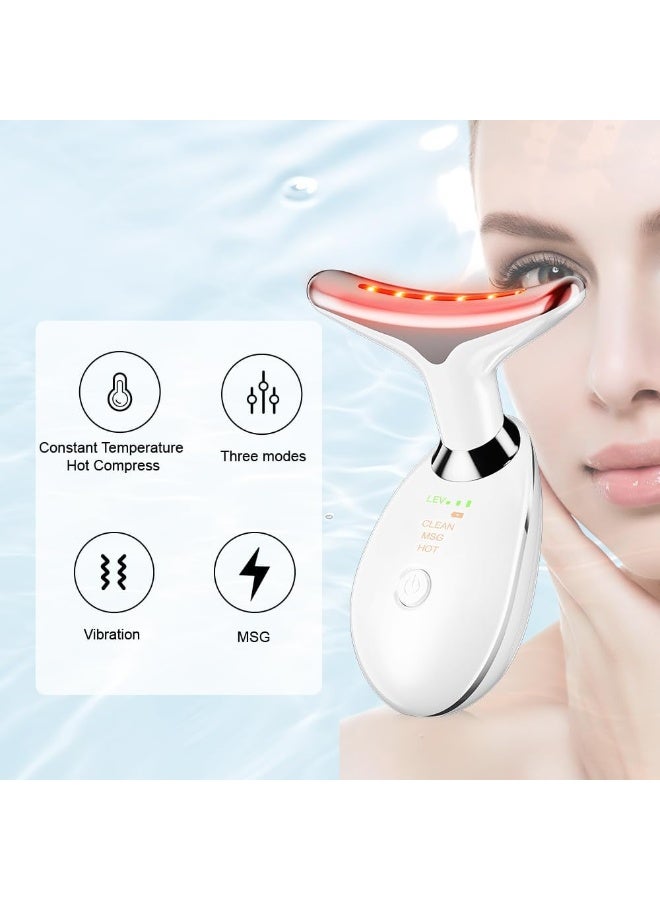 Neck Face Massager Face Sculpting Tool 3 Colour Modes and Vibration for Facial Massager for Double Chin - Image 4