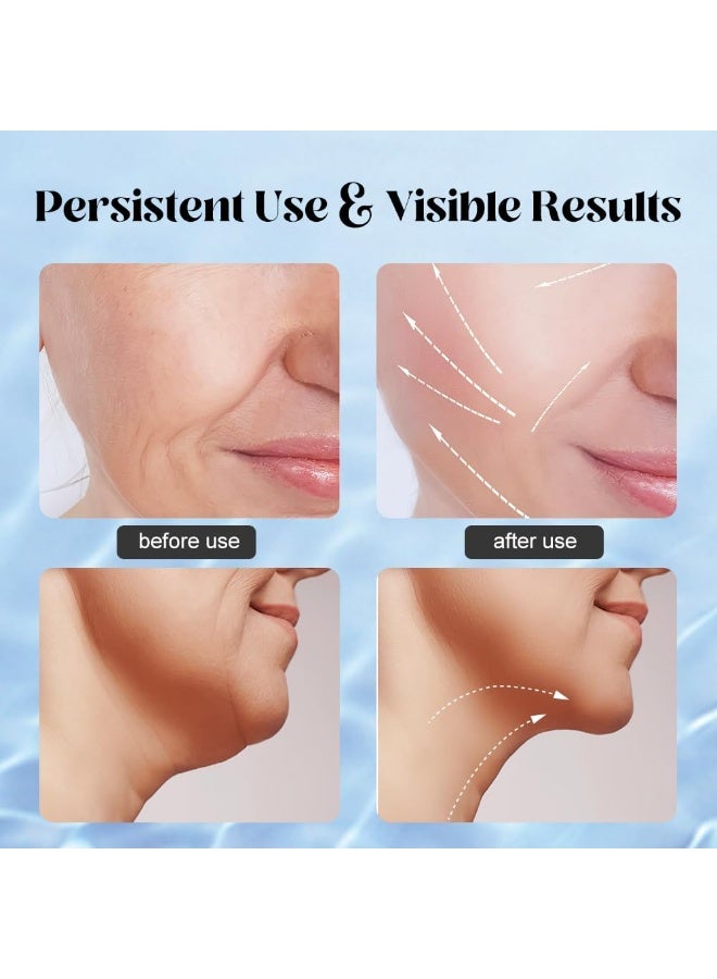 Neck Face Massager Face Sculpting Tool 3 Colour Modes and Vibration for Facial Massager for Double Chin - Image 5