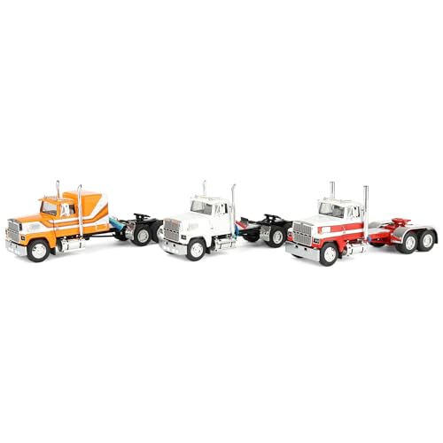 First Gear DCP 164 Ford LTL 9000 Day Cab Truck Trio Set 602175 - Image 1