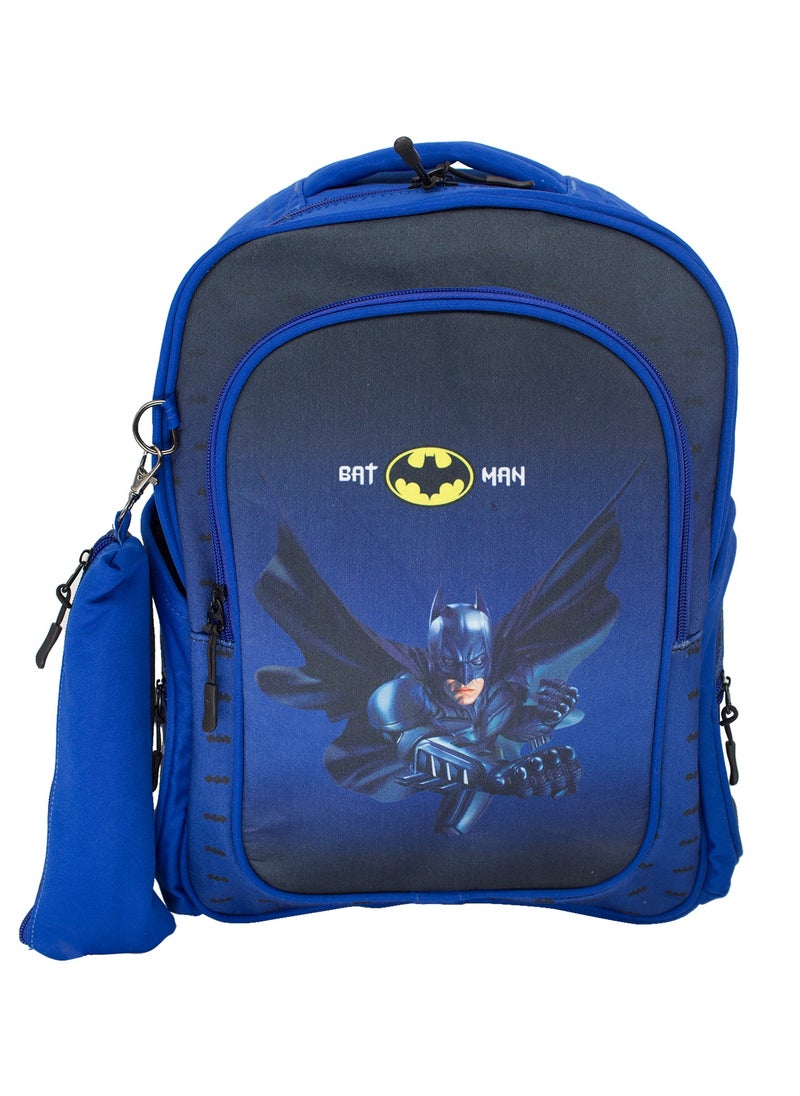 Gharibo Bags School backpack model 13 BatMan1  - Image 1