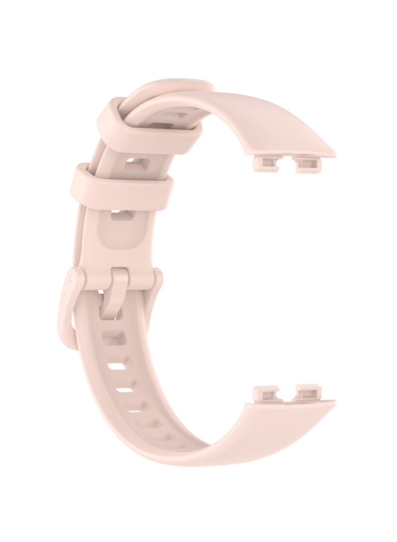Straps Compatible with Huawei Band 10,Band 9,Band 8 Soft TPU Band for Men and Women,Pink - Image 3