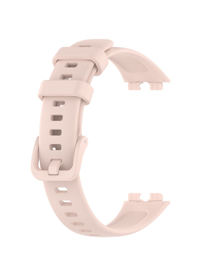 Straps Compatible with Huawei Band 10,Band 9,Band 8 Soft TPU Band for Men and Women,Pink - Image 4