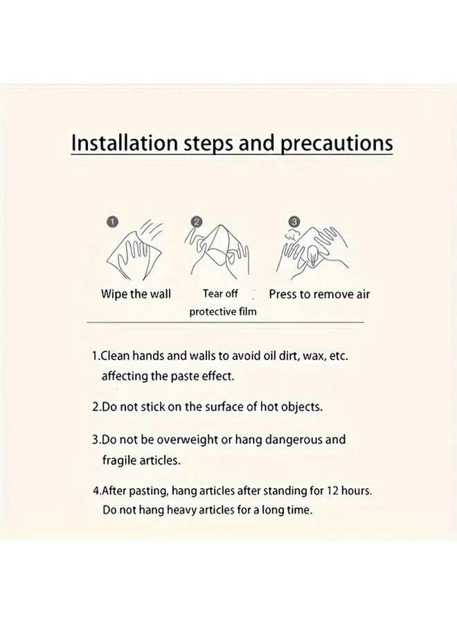 10pcs No Drill Adhesive Hooks And Shelf Brackets For Cabinet Storage - Image 3