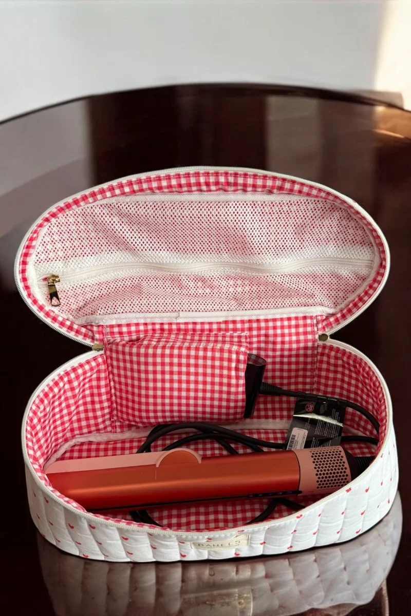 Bahels Heart Airstrait Battery Compartment For All Hair Styling Xl Size Bag Travel Bag
