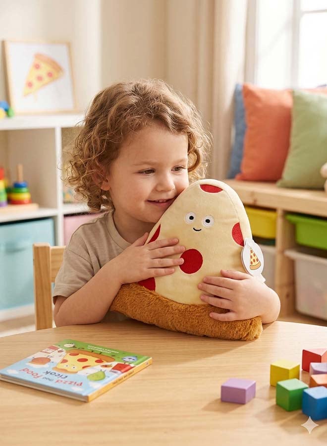 Fluffmals لعبة حيوانات محشوة فلوفمالز - ميس بيتزا 15 سم - Image 2