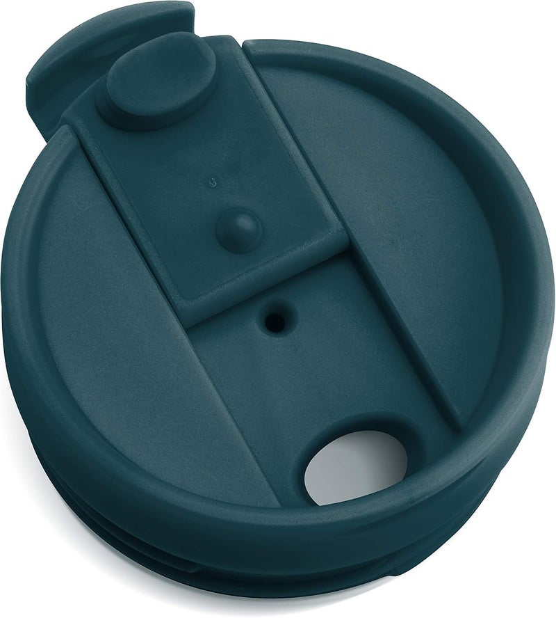Simple Modern Tumbler Coffee Lid Replacement | Reusable Insulated Lid Only Fits Voyager | Flip Lid | Voyager Collection | Riptide - Image 2