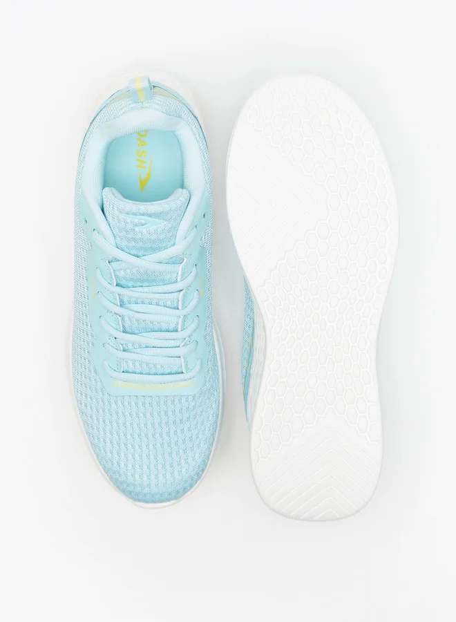 Dash Women Textured Lace Up Sports Shoes
