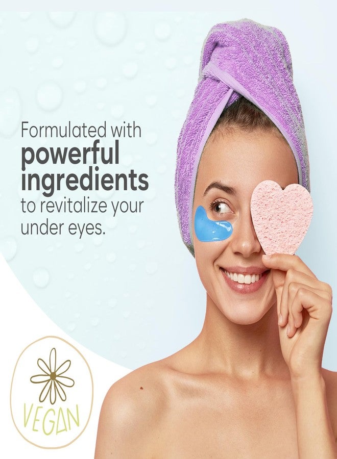 BLOOMORA Hyaluronic Acid Under Eye Patches (30 Pairs) - For Dark Circles & Puffiness - Hydrating Eye Mask for Care - Image 5