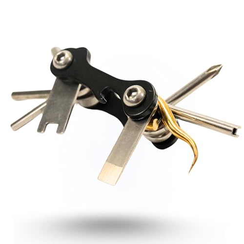 Scuba Choice 8-in-1 Scuba Diving 2.5" Black Mini Compact Multi Dive Tool - Image 5