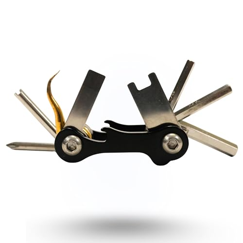 Scuba Choice 8-in-1 Scuba Diving 2.5" Black Mini Compact Multi Dive Tool - Image 1