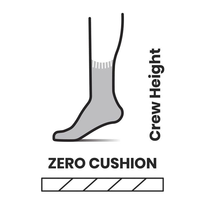 Smartwool Unisex Everyday Margarita Crew Socks White Medium - Image 3