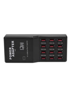 نيبمينينت محول طاقة بعدد 12 منفذ USB أسود  - Image 3