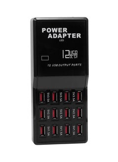 نيبمينينت محول طاقة بعدد 12 منفذ USB أسود  - Image 2