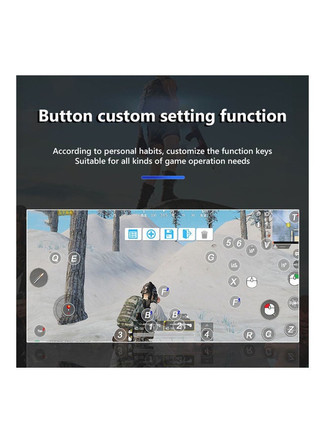 NIBEMINENT S9 Wireless Bluetooth Game Controller Gaming Gamepad for iOS Android Phone PC  - Image 4