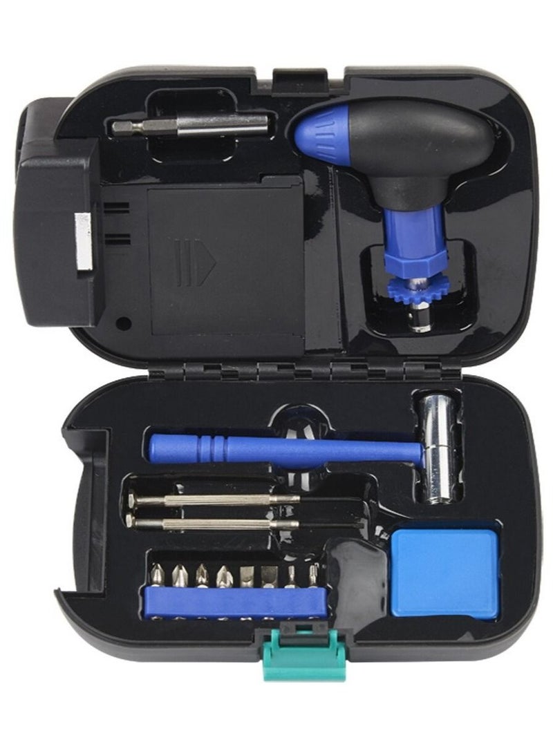 14-piece set of hardware tool flashlight set - Image 1