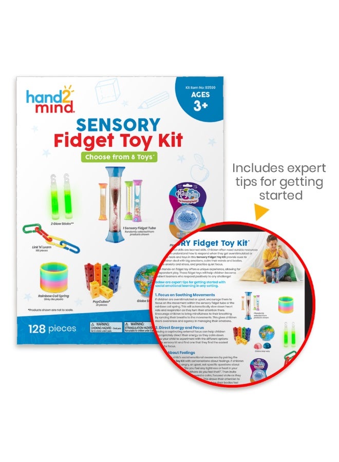 Learning Resources Sensory Fidget Toy Kit, Anxiety Relief And Calming Tools For Kids, Ages 3+ - Image 3