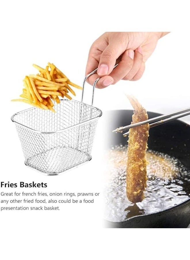 Set of 2 French Fries Serving Baskets – Practical and Stylish Design - Image 4