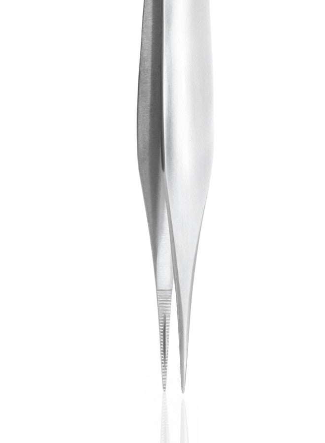 GERMANIKURE Pointed Splinter Tweezers in Leather Case, Ethically Made in Solingen Germany - Image 3