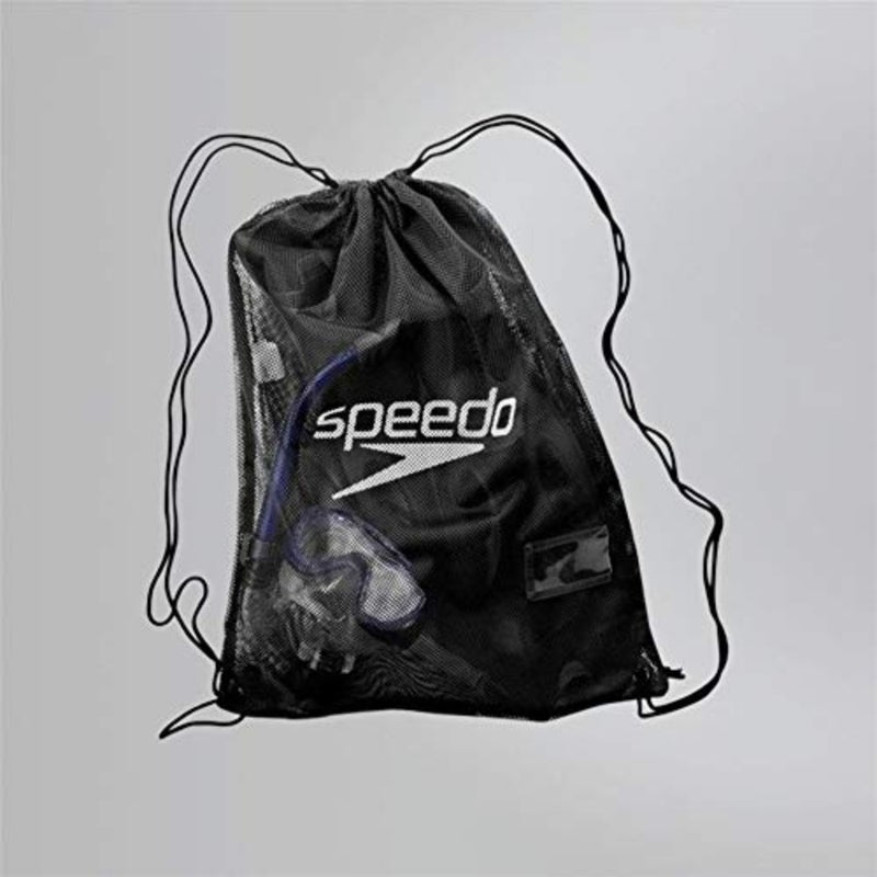 Unisex Adult Equipment Mesh Bag Red 35 Litre Lightweight Breathable Storage for Gym, Travel, Sports Durable Polyester Mesh with Drawstring Closure - Image 4