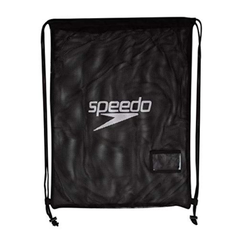 Unisex Adult Equipment Mesh Bag Red 35 Litre Lightweight Breathable Storage for Gym, Travel, Sports Durable Polyester Mesh with Drawstring Closure - Image 1