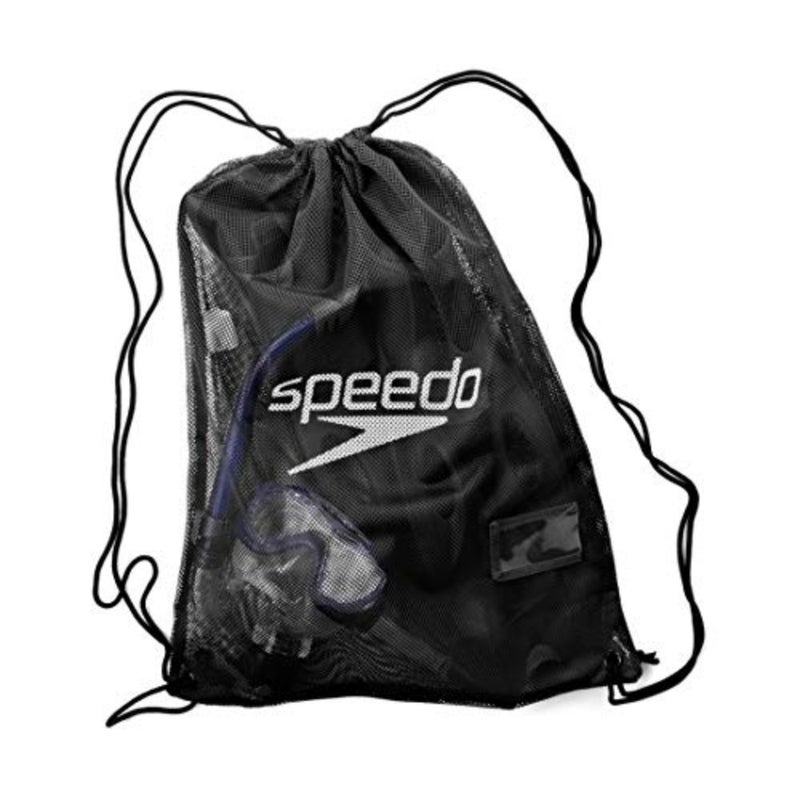 Unisex Adult Equipment Mesh Bag Red 35 Litre Lightweight Breathable Storage for Gym, Travel, Sports Durable Polyester Mesh with Drawstring Closure - Image 5