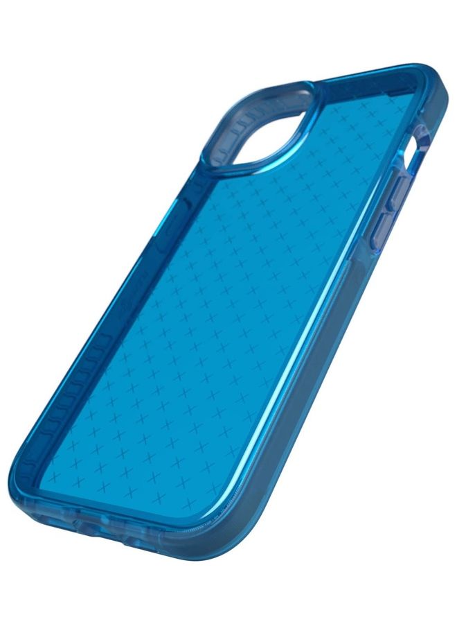 tech21 Evo Check iPhone 14 Plus Case Cover With 16 Feet Drop Protection Classic Blue - Image 3