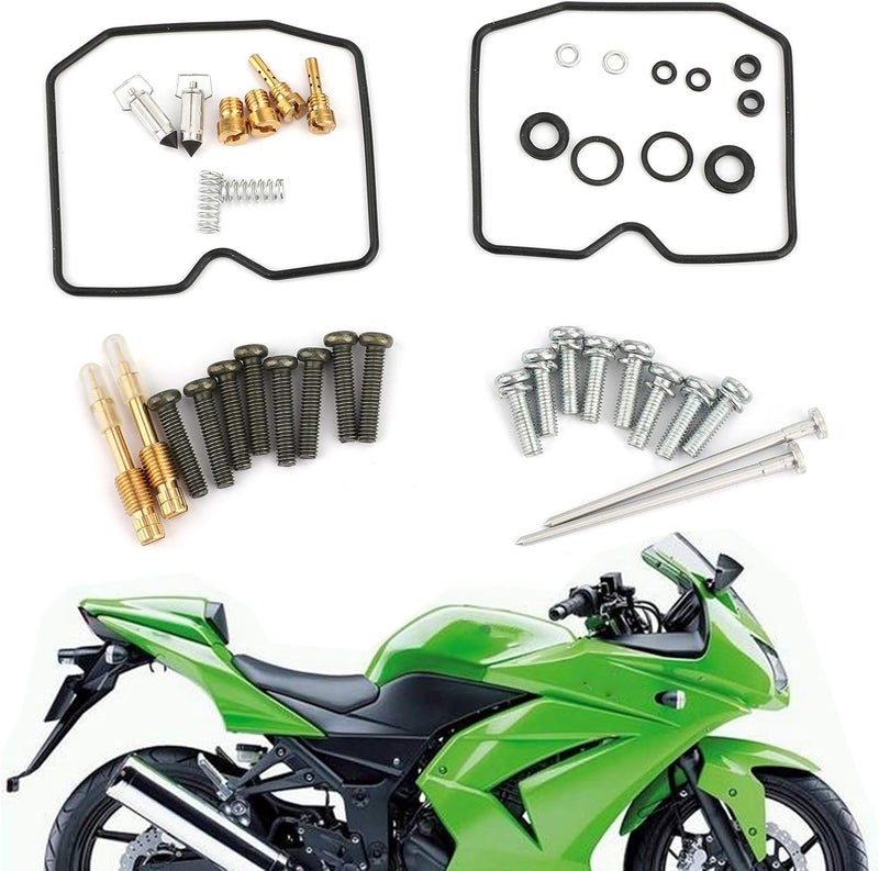 Artudatech Carburetor Rebuild Kit for Kawasaki EX250 Ninja 250R (2008-2012) - Image 1