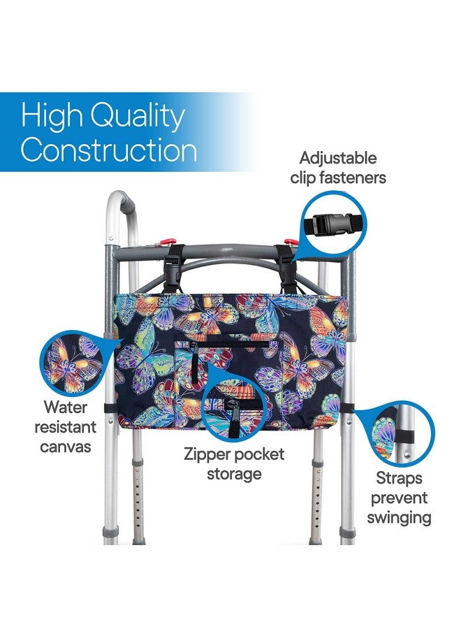 RMS RMS Water Resistant Tote Bag for Walker and Scooter - Butterfly  - Image 1