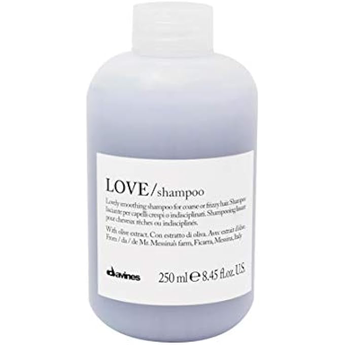 Davines LOVE SMOOTHING SHAMPOO | FOR CURLY AND UNRULY HAIR, FRIZZY HAIR | SMOOTHING HAIR PRODUCTS WITH OLIVE EXTRACT | 8.45 FL OZ - Image 2