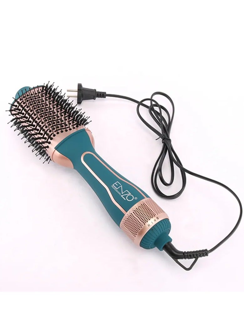 Enzo Professional Hair Dryer Brush with Nourishing Oil Treatment – 2-in-1 Styling & Care for All Hair Types - Image 4