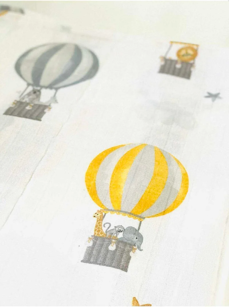juniperus Balloon 110 x 110 cm Multi-Purpose Muslin Blanket