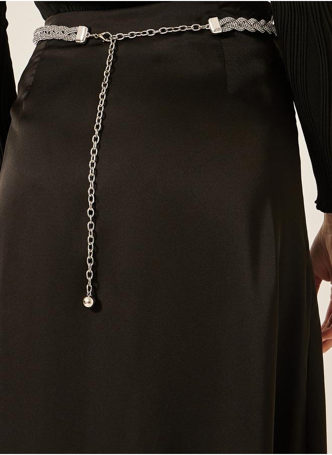 Styli Braided Embellished Belt  - Image 4