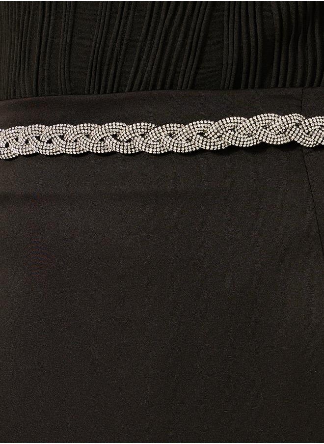 Styli Braided Embellished Belt  - Image 3
