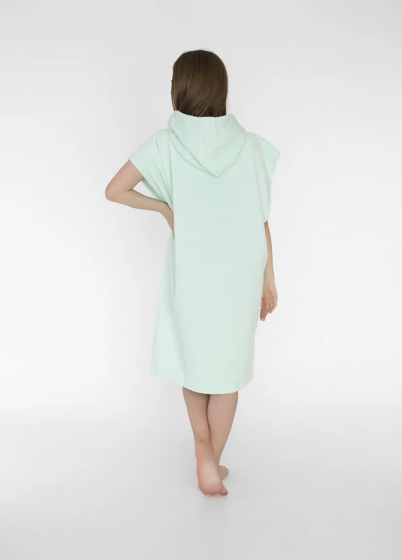 هامور Dough Surf Beach Poncho Hooded Beach Towel Surf Mint