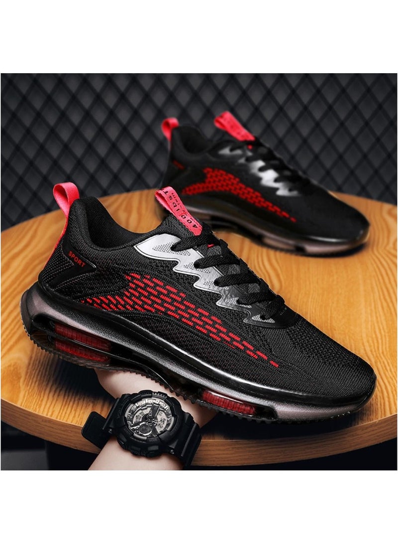 Loquat Low-Top Competition Sports Football Shoes Black/Red  - Image 1
